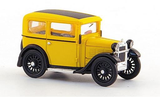 Coche miniatura Bmw Dixi 1/87 Ricko amarillo 1929 ohne Vitrine Bmw Dixi 1/87 Ricko amarillo 1929 ohne Vitrine coche miniatura