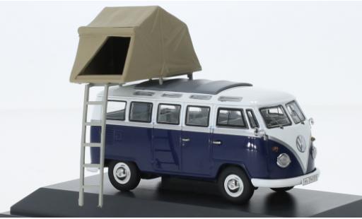 Coche miniatura Volkswagen T1 1/43 Schuco b bus azul/blanche 1952 Volkswagen T1 1/43 Schuco b bus azul/blanche 1952 coche miniatura