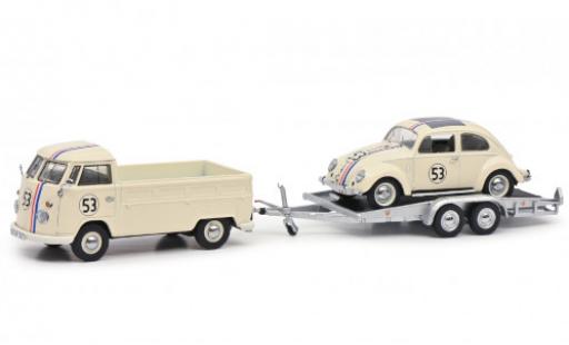 Coche miniatura Volkswagen T1 1/43 Schuco b plateforme Volkswagen T1 1/43 Schuco b plateforme coche miniatura
