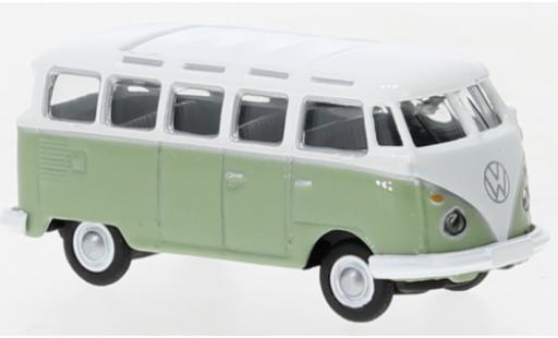 Coche miniatura Volkswagen T1 1/87 Schuco c Samba la chaux/blanche Volkswagen T1 1/87 Schuco c Samba la chaux/blanche coche miniatura