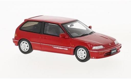 Coche miniatura Honda Civic 1/43 Spark (EF3) Si rojo RHD 1987 Honda Civic 1/43 Spark (EF3) Si rojo RHD 1987 coche miniatura