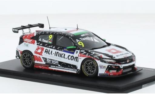 Coche miniatura Honda Civic 1/43 Spark Type R TCR No.9 All-Inkl.com Münnich Motorsport WTCR Nürburgring 2020 1:43 Honda Civic 1/43 Spark Type R TCR No.9 All-Inkl.com Münnich Motorsport WTCR Nürburgring 2020 1:43 coche miniatura