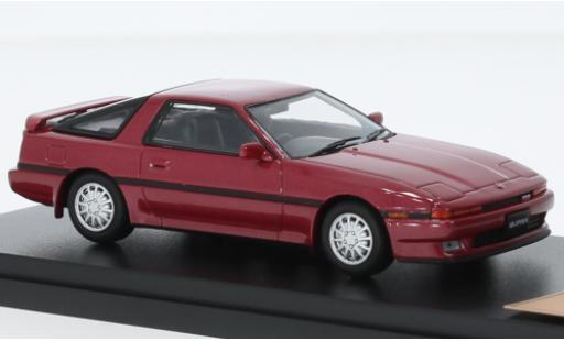 Coche miniatura Toyota Supra 1/43 SpecialC .-131 A70 (MA70) metallise rouge RHD 1986 Toyota Supra 1/43 SpecialC .-131 A70 (MA70) metallise rouge RHD 1986 coche miniatura
