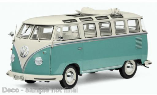 Coche miniatura Volkswagen T1 1/12 Sun Star Samba weiss/türkis 1962 1:12 Volkswagen T1 1/12 Sun Star Samba weiss/türkis 1962 1:12 coche miniatura