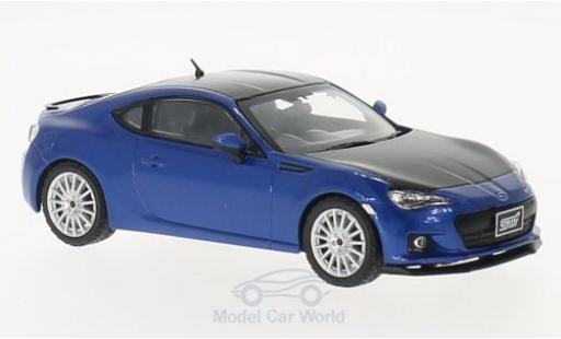 Coche miniatura Subaru BRZ 1/43 Triple 9 Collection STI metalico azul/carbon RHD Tokyo Autosalon 2012 Subaru BRZ 1/43 Triple 9 Collection STI metalico azul/carbon RHD Tokyo Autosalon 2012 coche miniatura