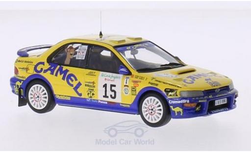 Coche miniatura Subaru Impreza 555 1/43 Trofeu 555 No.15 Camel Rallye El Corte Ingles 1997 T.Ponce/S.Garcia Subaru Impreza 555 1/43 Trofeu 555 No.15 Camel Rallye El Corte Ingles 1997 T.Ponce/S.Garcia coche miniatura