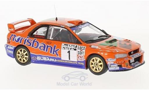 Coche miniatura Subaru Impreza WRC 1/43 Trofeu S4 WRC98 No.1 Norisbank Rallye DM Rallye Deutschland 2000 A.Kremer/K.Wicha Subaru Impreza WRC 1/43 Trofeu S4 WRC98 No.1 Norisbank Rallye DM Rallye Deutschland 2000 A.Kremer/K.Wicha coche miniatura