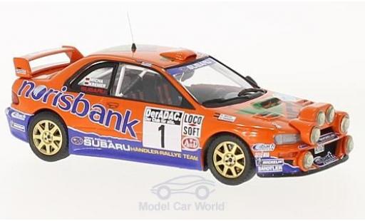 Coche miniatura Subaru Impreza WRC 1/43 Trofeu S4 WRC98 No.1 Norisbank Rallye DM Rallye Deutschland 2000 mit Zusatzscheinwerfer A.Kremer/K.Wicha Subaru Impreza WRC 1/43 Trofeu S4 WRC98 No.1 Norisbank Rallye DM Rallye Deutschland 2000 mit Zusatzscheinwerfer A.Kremer/K.Wicha coche miniatura