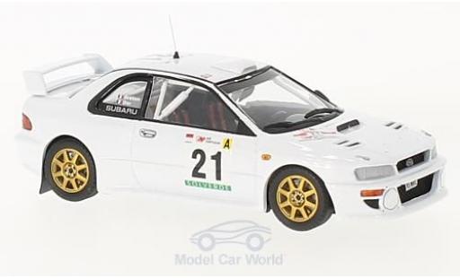 Coche miniatura Subaru Impreza WRC 1/43 Trofeu WRC No.21 Rallye WM Rallye Portugal 1999 F. Dor/D. Breton Subaru Impreza WRC 1/43 Trofeu WRC No.21 Rallye WM Rallye Portugal 1999 F. Dor/D. Breton coche miniatura