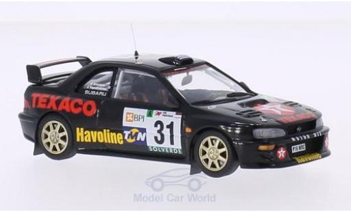Coche miniatura Subaru Impreza WRC 1/43 Trofeu WRC No.31 Texaco Rallye WM Rallye Portugal 2000 I.Papadimitriou/N.Petropoulos Subaru Impreza WRC 1/43 Trofeu WRC No.31 Texaco Rallye WM Rallye Portugal 2000 I.Papadimitriou/N.Petropoulos coche miniatura