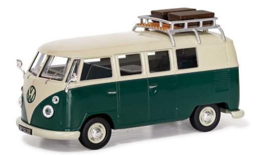 Coche miniatura Volkswagen T1 1/43 Vanguards 1500 SP Devon Caravette (Type 2) verde/blanco RHD avec Rack de toit Volkswagen T1 1/43 Vanguards 1500 SP Devon Caravette (Type 2) verde/blanco RHD avec Rack de toit coche miniatura
