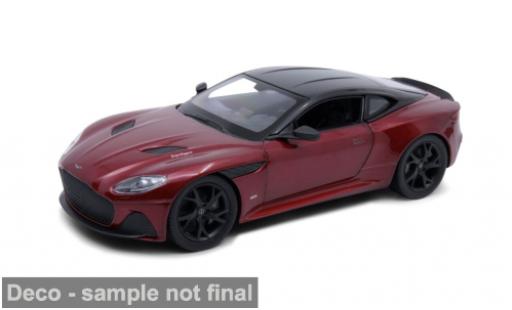 Coche miniatura Aston Martin DBS 1/24 Welly rojo/schwarz 1:24 Aston Martin DBS 1/24 Welly rojo/schwarz 1:24 coche miniatura