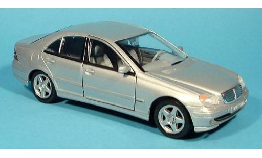 Coche miniatura Mercedes Classe C 1/24 Welly silber 2001 1:24 Mercedes Classe C 1/24 Welly silber 2001 1:24 coche miniatura
