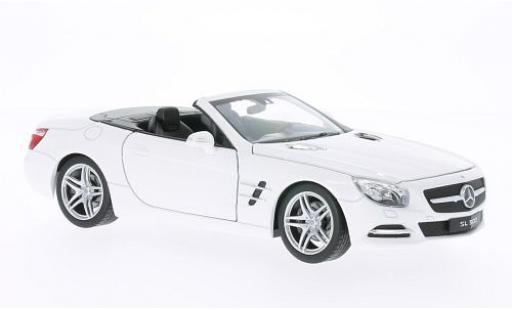 Coche miniatura Mercedes Classe SL 1/24 Welly SL 500 (R231) weiss 2012 1:24 Mercedes Classe SL 1/24 Welly SL 500 (R231) weiss 2012 1:24 coche miniatura