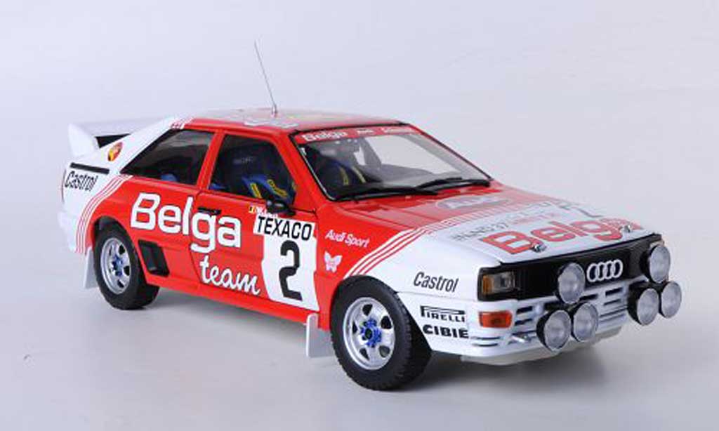 Coche miniatura Audi Quattro  Sun Star A2 No.1  Rally Hong