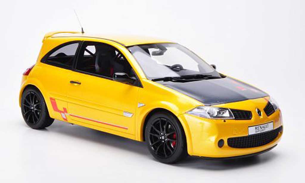 Voiture Miniature Renault Megane 2 R26-R Liquid Yellow 1/43