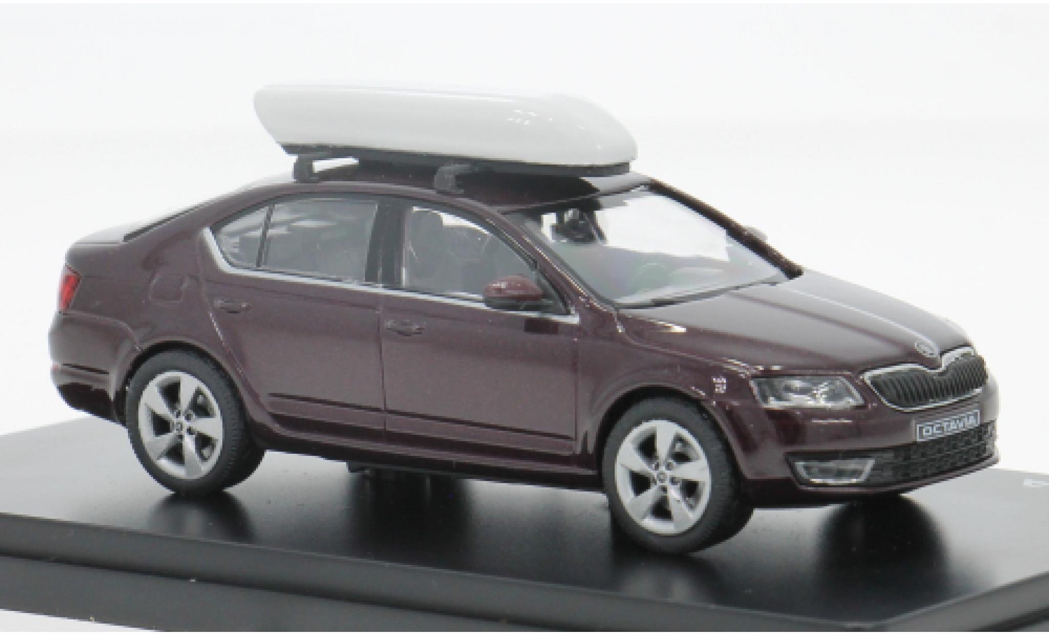 Skoda Octavia Abrex IV FL braun 2024 1:43 coche miniatura