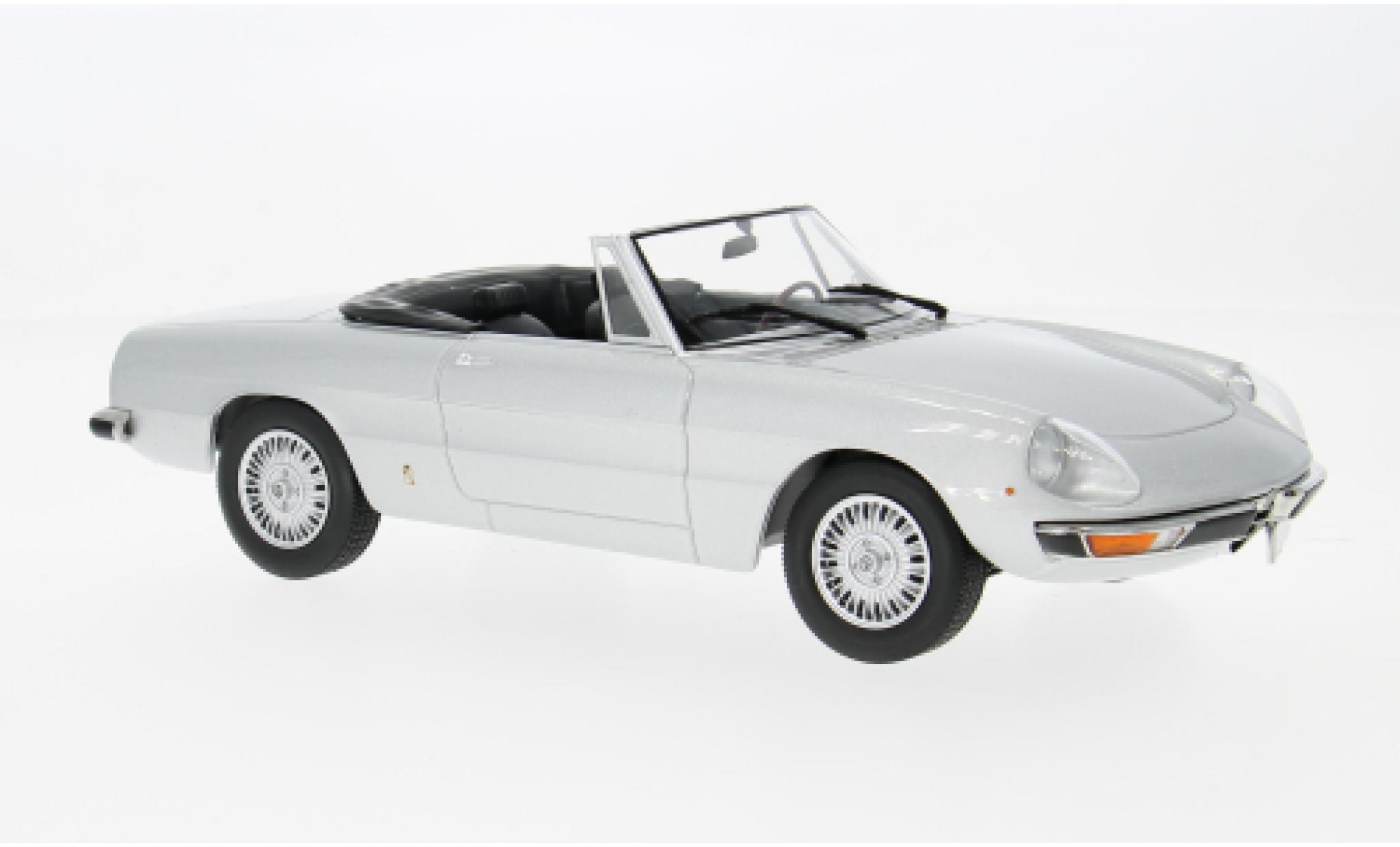 Alfa Romeo 2000 1/18 Norev Spider grau 1973 1:18 coche miniatura