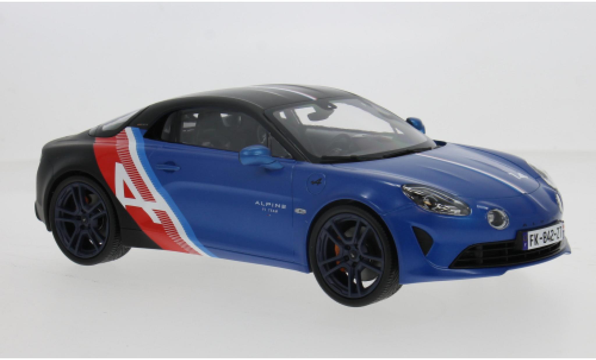 Alpine A110 1/18 Norev Pure Sidetrack blau 2021 1:18 coche miniatura