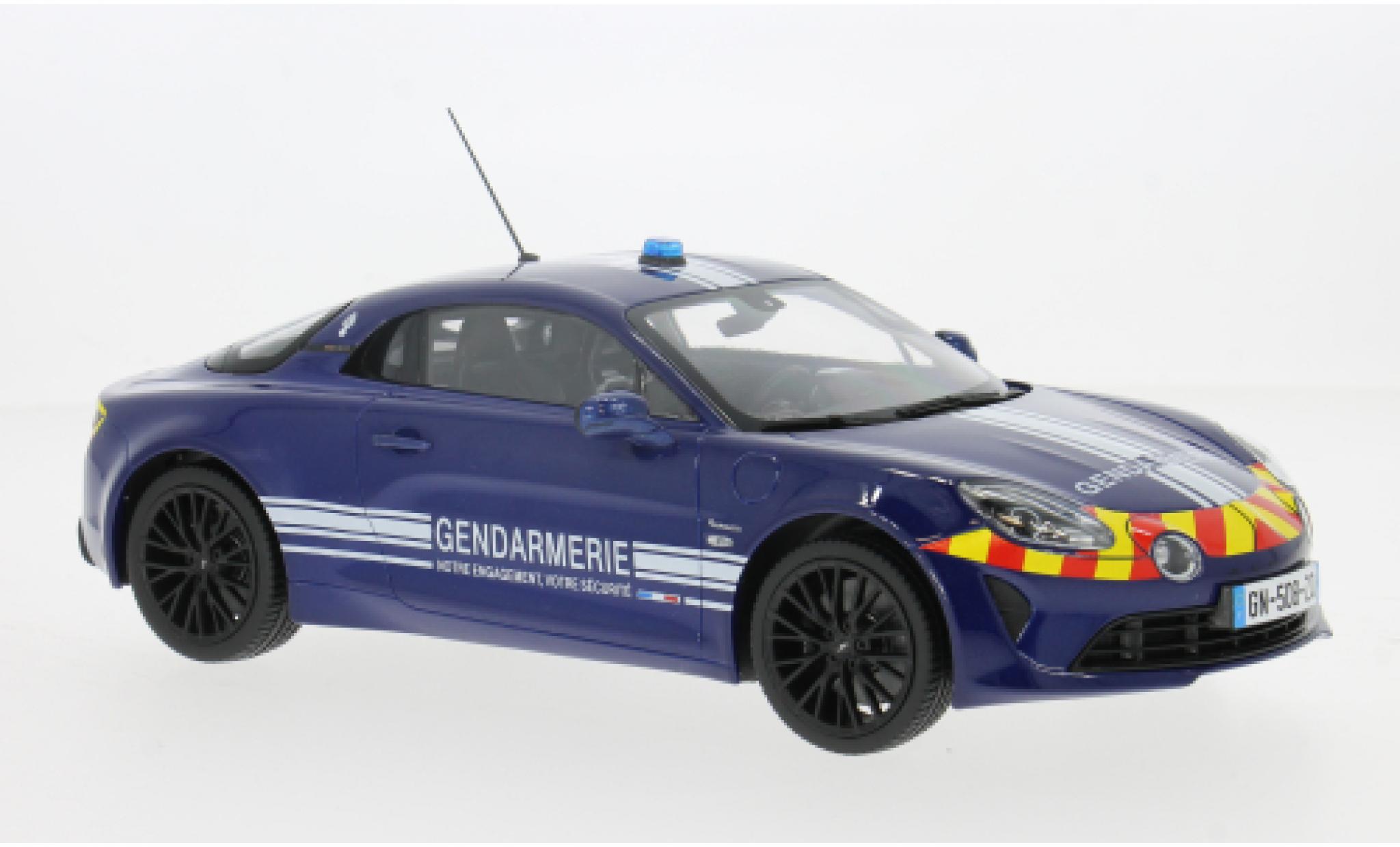 Alpine A110 Norev S Gendarmer 1:18 coche miniatura