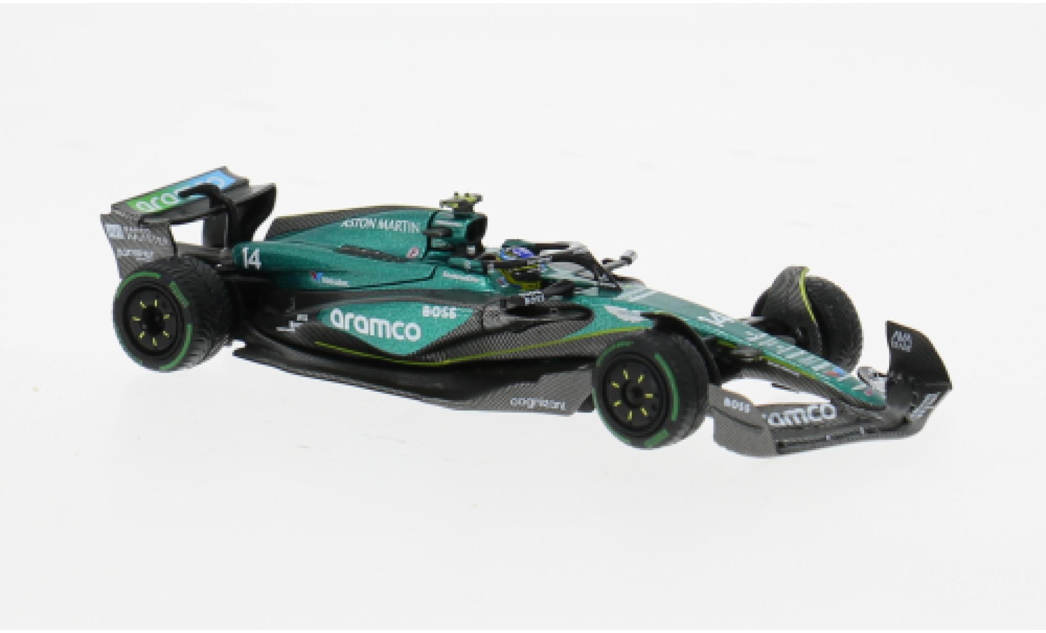 Aston Martin AMR2 1/64 Mini GT 4 Formel 1 GP Canada 2024 #14 F.Alonso 1:64 coche miniatura