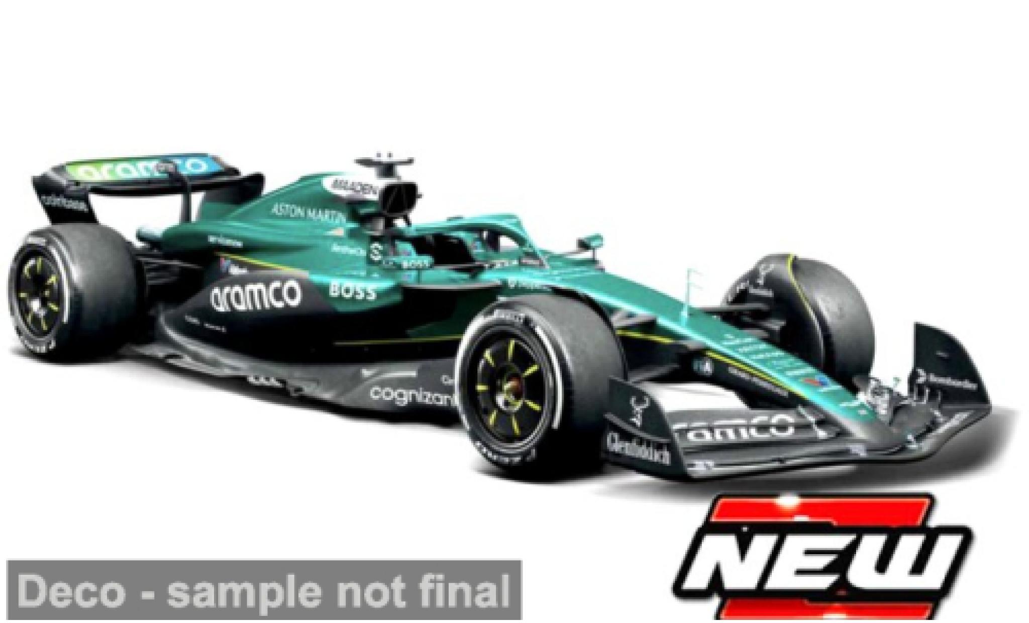 Aston Martin AMR2 1/43 Burago 5 Formel 1 2025 #14 F.Alonso 1:43 Bburago coche miniatura