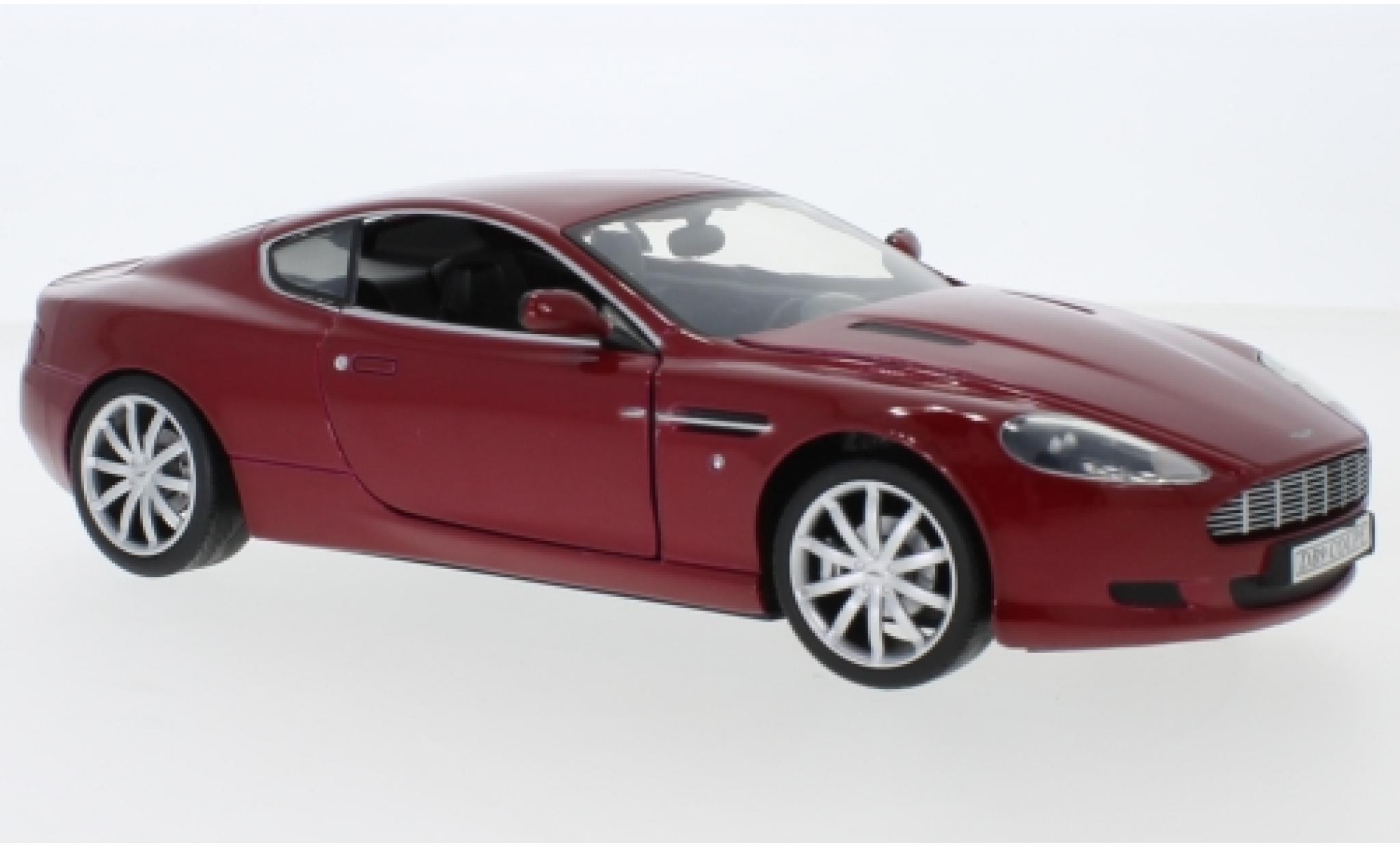 Aston Martin DB9 1/18 Motormax rojo 1:18 coche miniatura