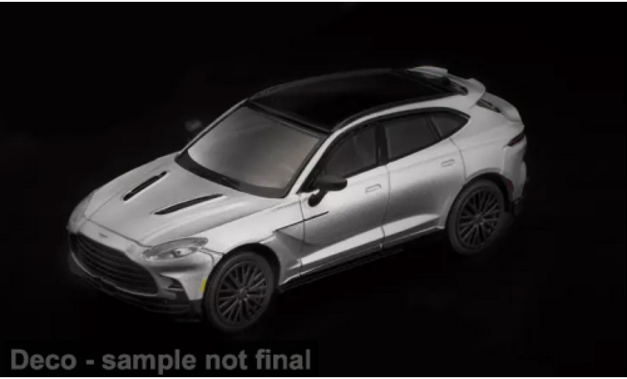 Aston Martin DBX 1/64 Pop Race 707 silber 1:64 coche miniatura