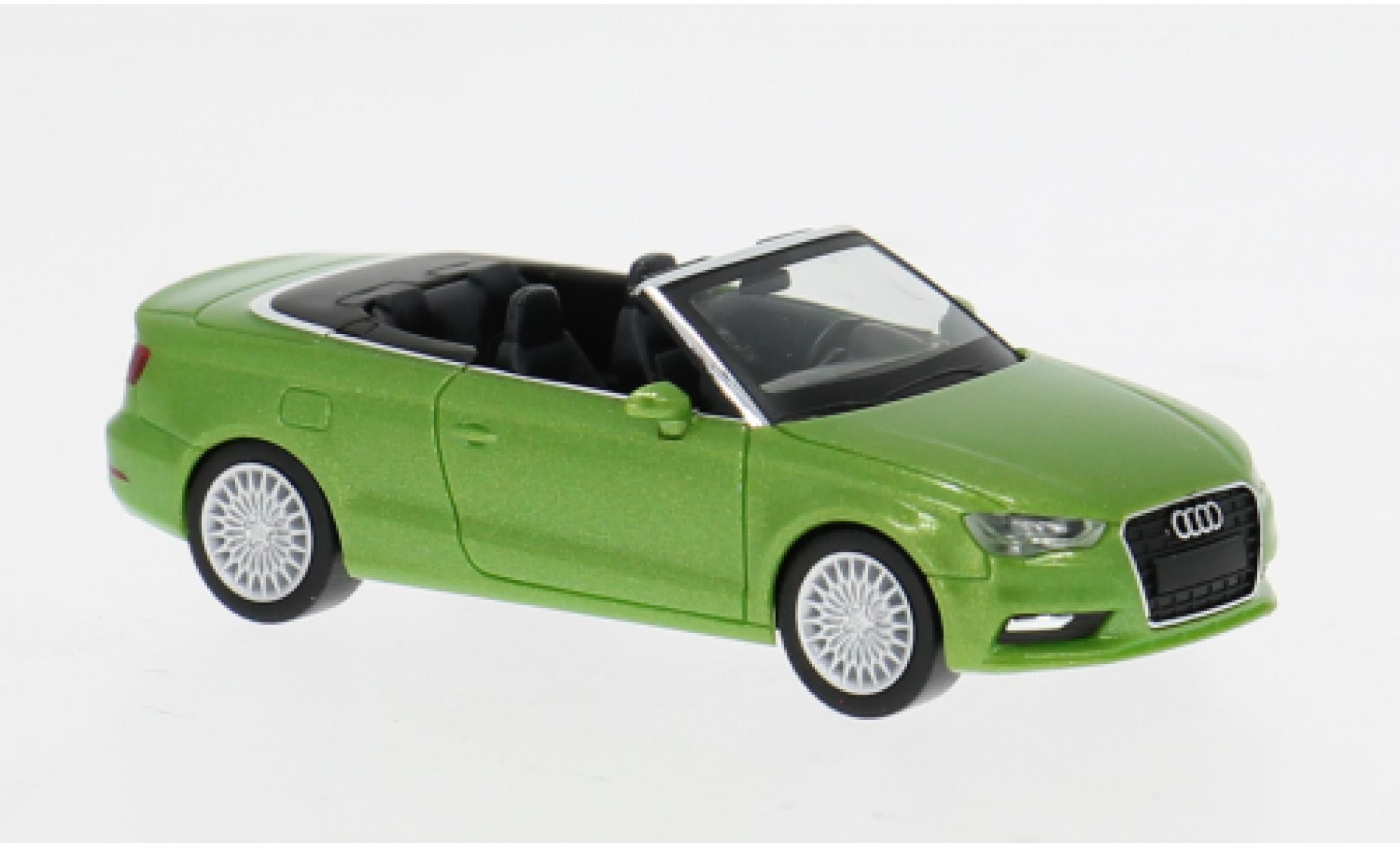 Audi A3 1/87 Herpa Cabriolet gr&uuml;n 1:87 coche miniatura