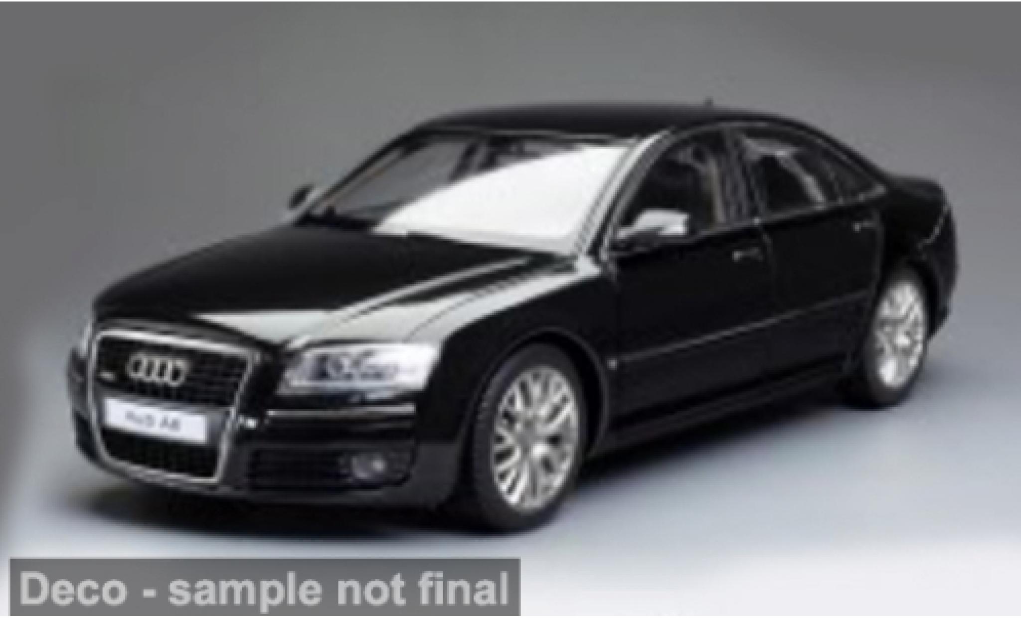 Audi A8 1/18 Sun Star D3 4.2 TDI schwarz 1:18 coche miniatura