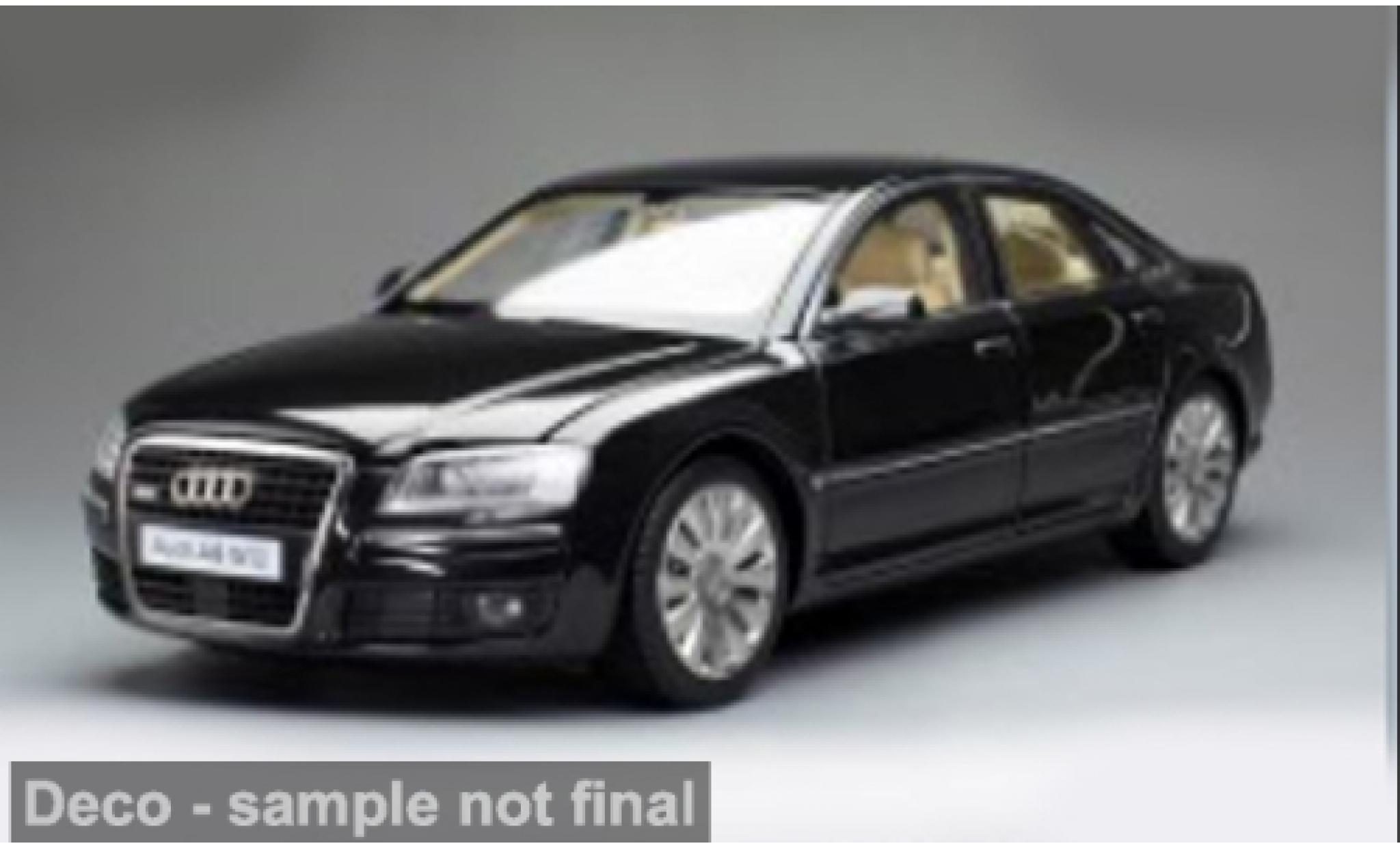 Audi A8 1/18 Sun Star D3 W12 schwarz 1:18 coche miniatura