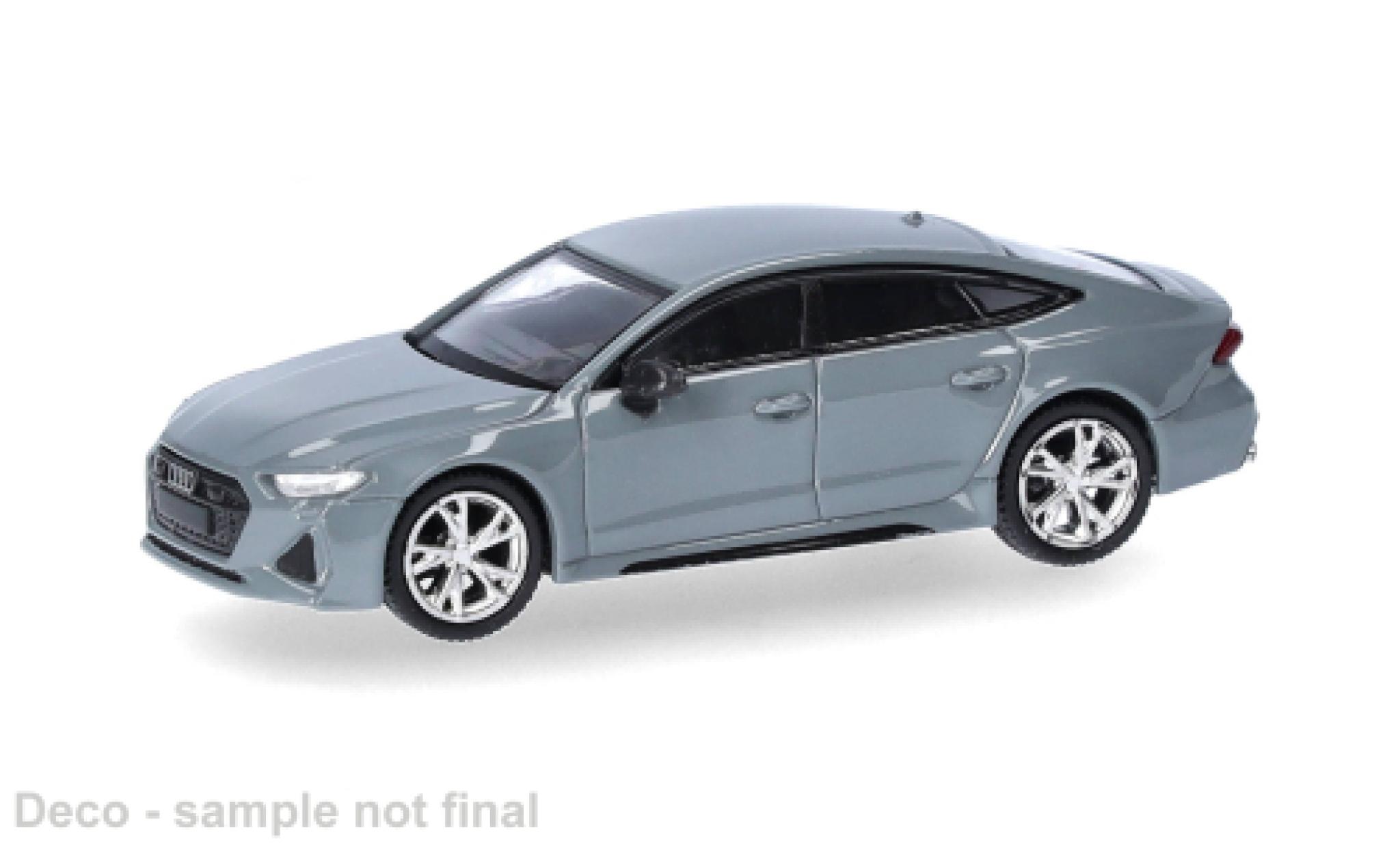 Audi RS7 1/87 Micro City 87 grau 1:87 coche miniatura