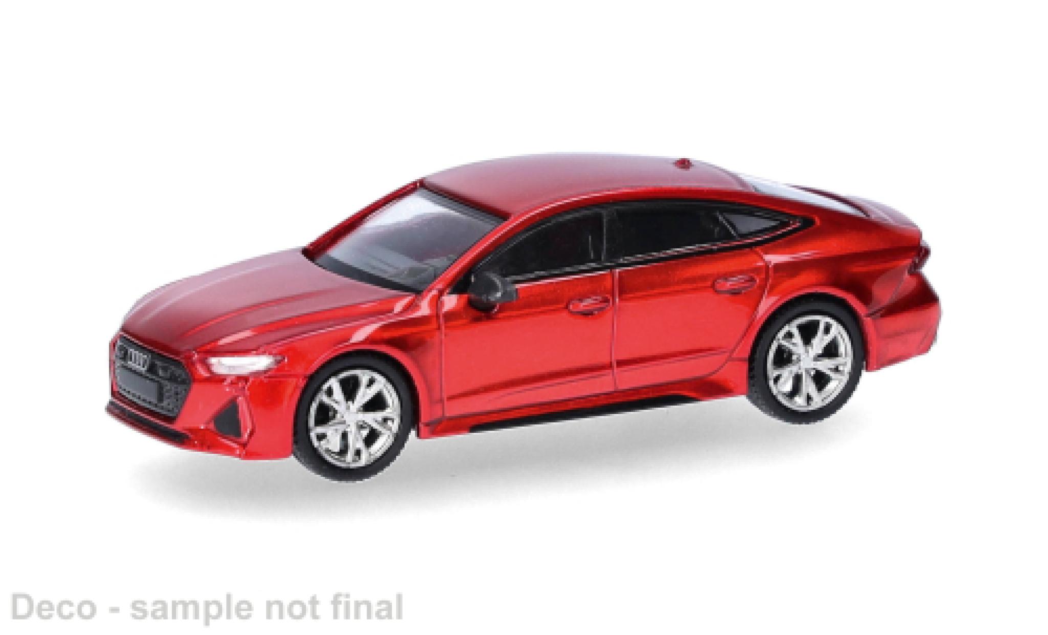 Audi RS7 1/87 Micro City 87 rojo 1:87 coche miniatura