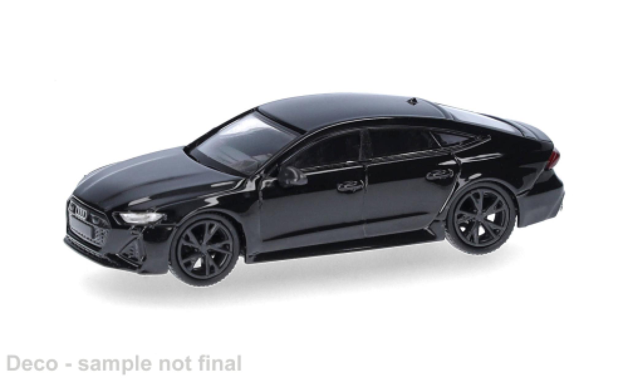 Audi RS7 1/87 Micro City 87 schwarz 1:87 coche miniatura