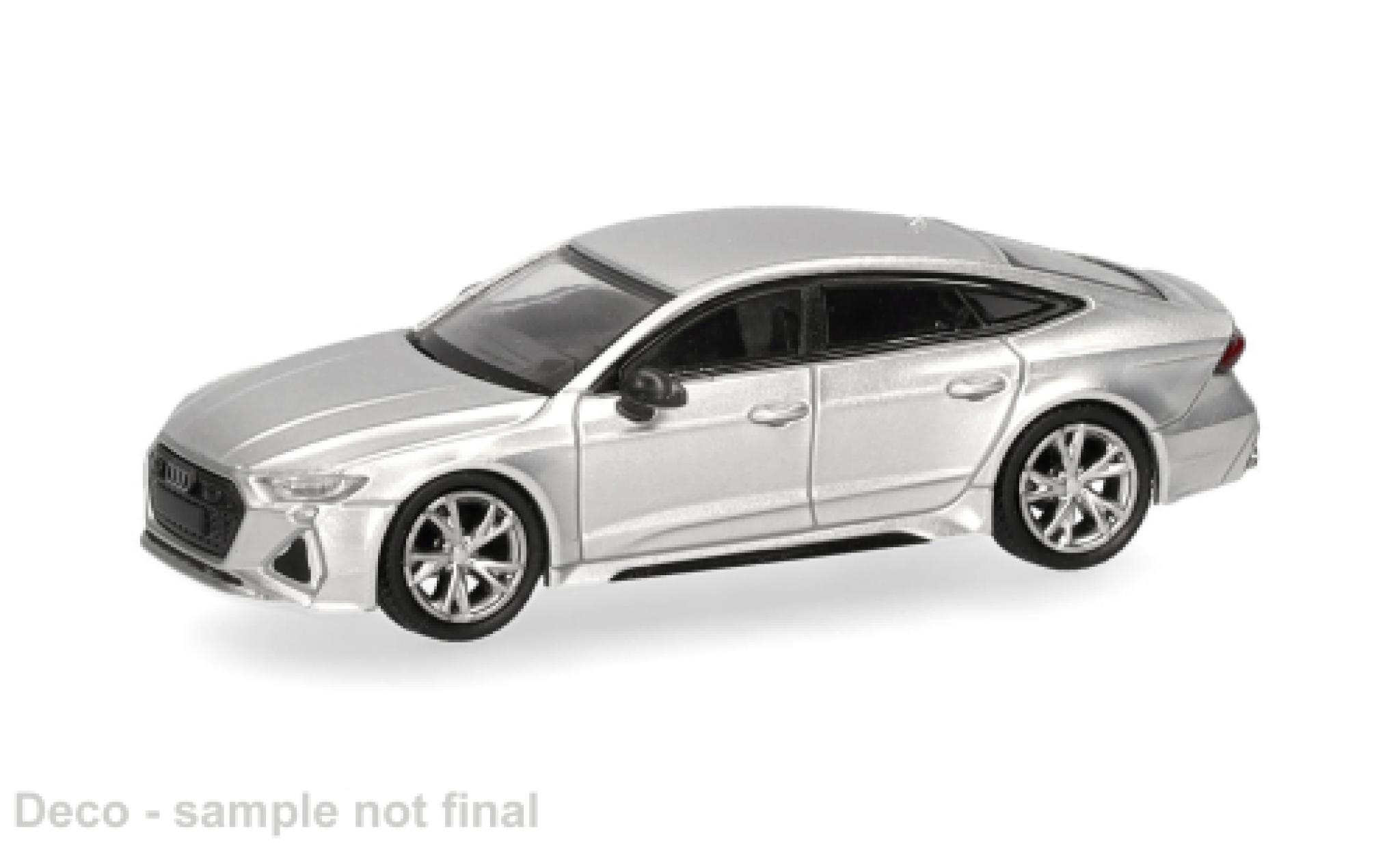 Audi RS7 1/87 Micro City 87 silber 1:87 coche miniatura