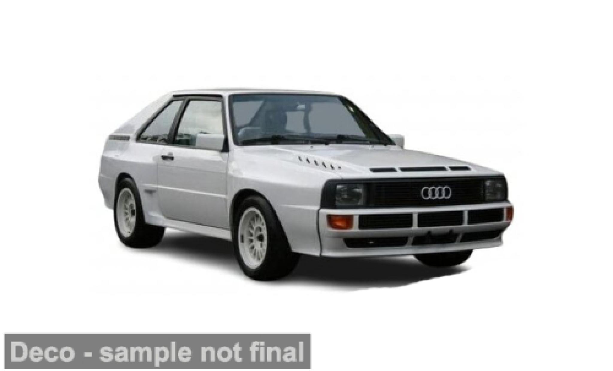 Audi Sport Quattro 1/24 Burago Bburago Sport quattro weiss 1985 1:24 coche miniatura