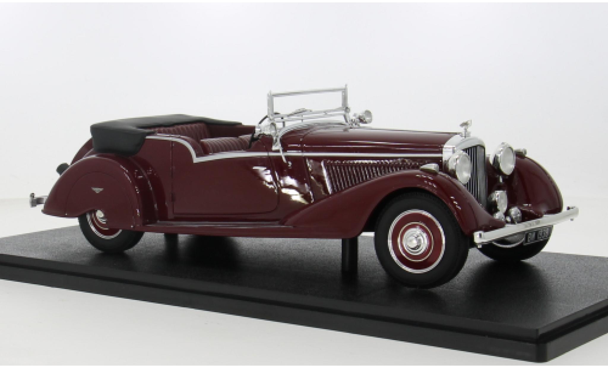 Bentley 4.5 1/18 Cult Scale Models 4.25 L Vanden Plas Tourer rojo 1938 1:18 coche miniatura