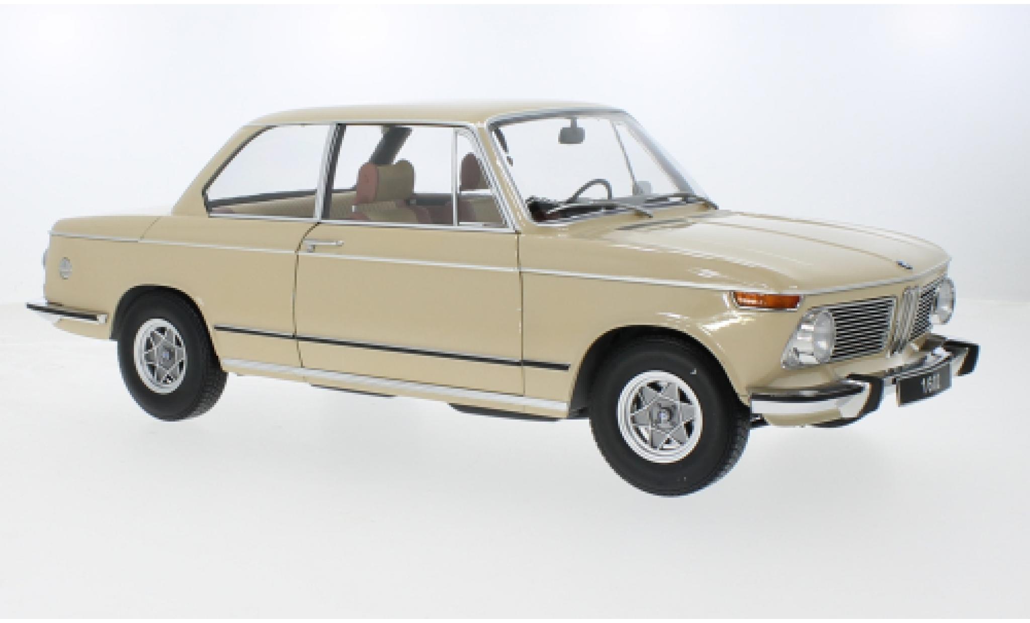Bmw 1602 1/12 KK Scale beige 1971 1:12 coche miniatura