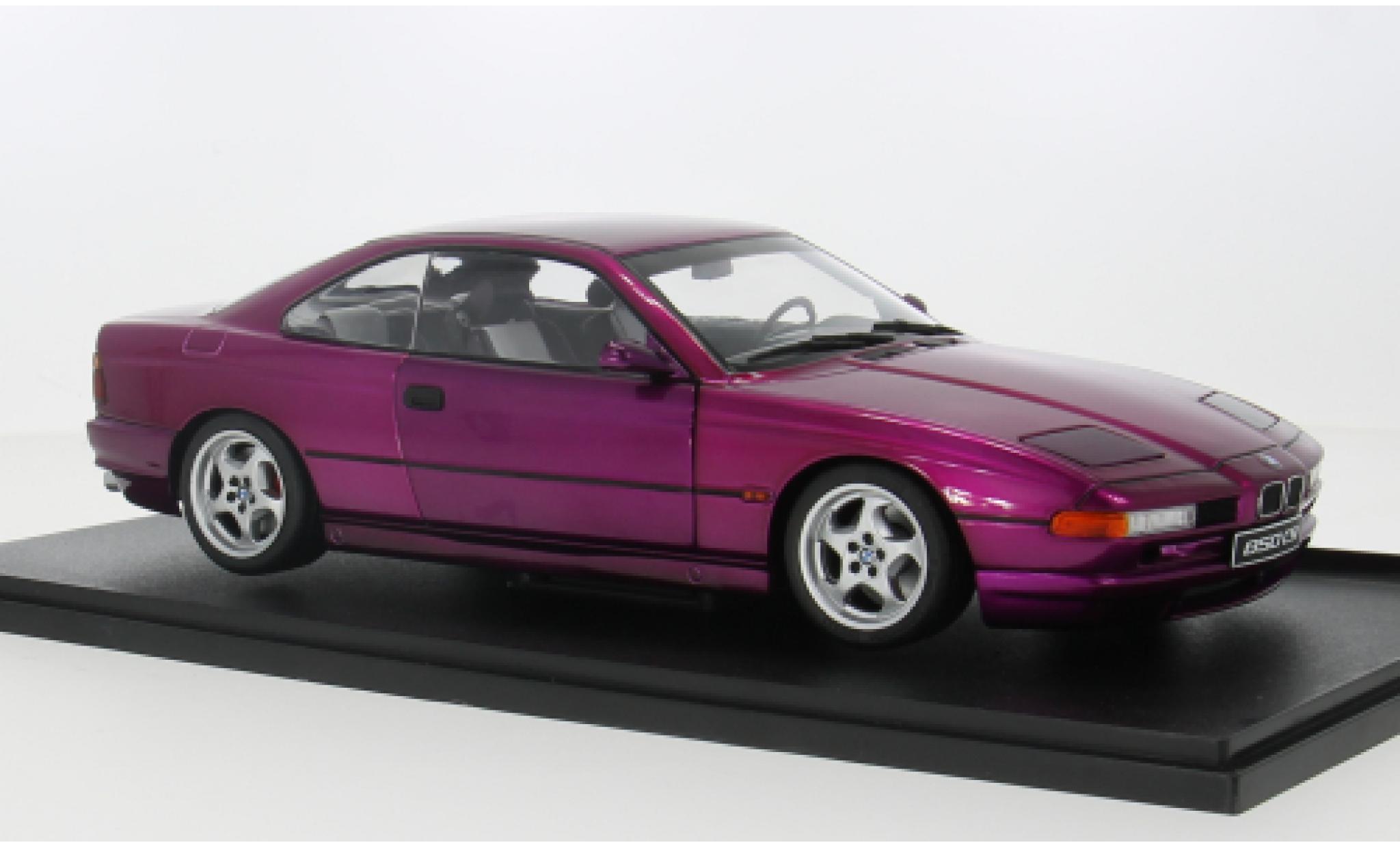 Bmw 850 1/18 Solido (E31) CSI rosa 1:18 coche miniatura