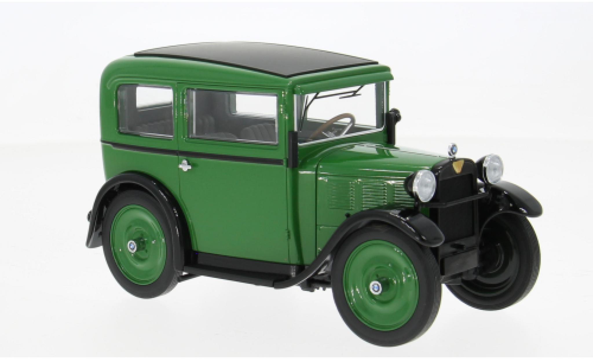 Bmw Dixi 1/18 Minichamps gr&Atilde;&frac14;n 1928 1:18 coche miniatura