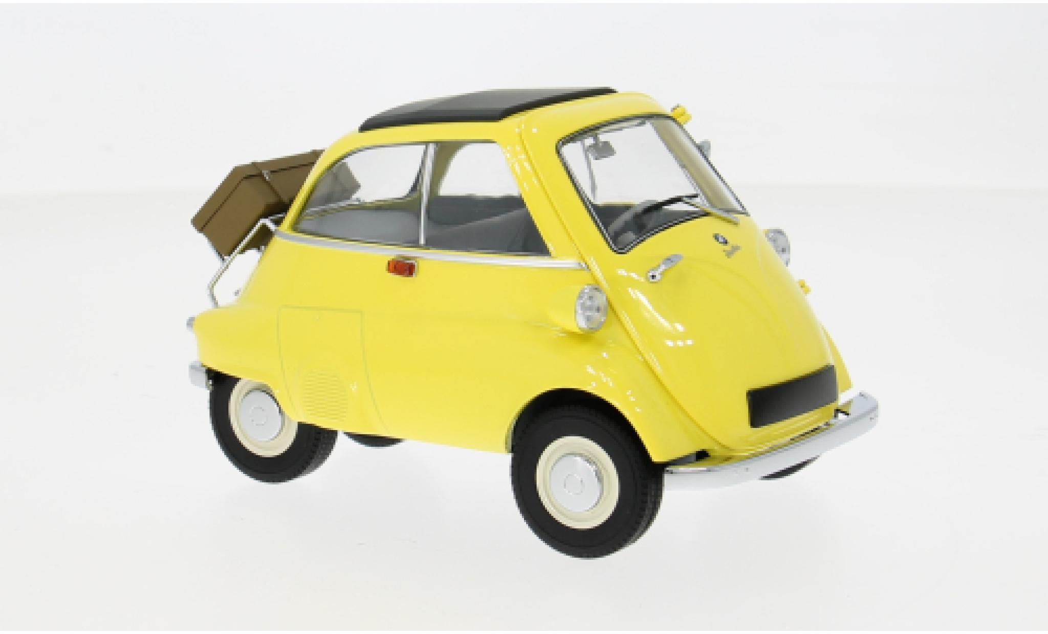 Bmw Isetta 1/18 Minichamps gelb 1955 1:18 coche miniatura