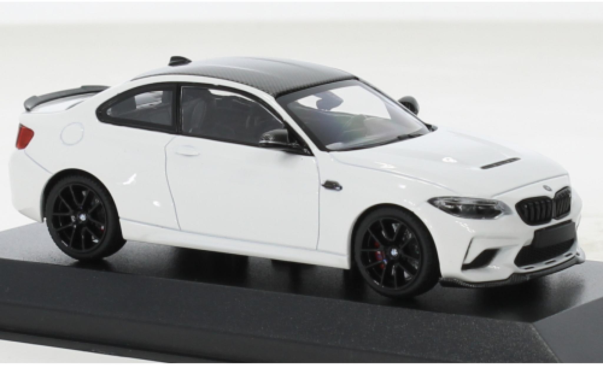 Bmw M2 1/43 Minichamps CS weiss 2020 1:43 coche miniatura