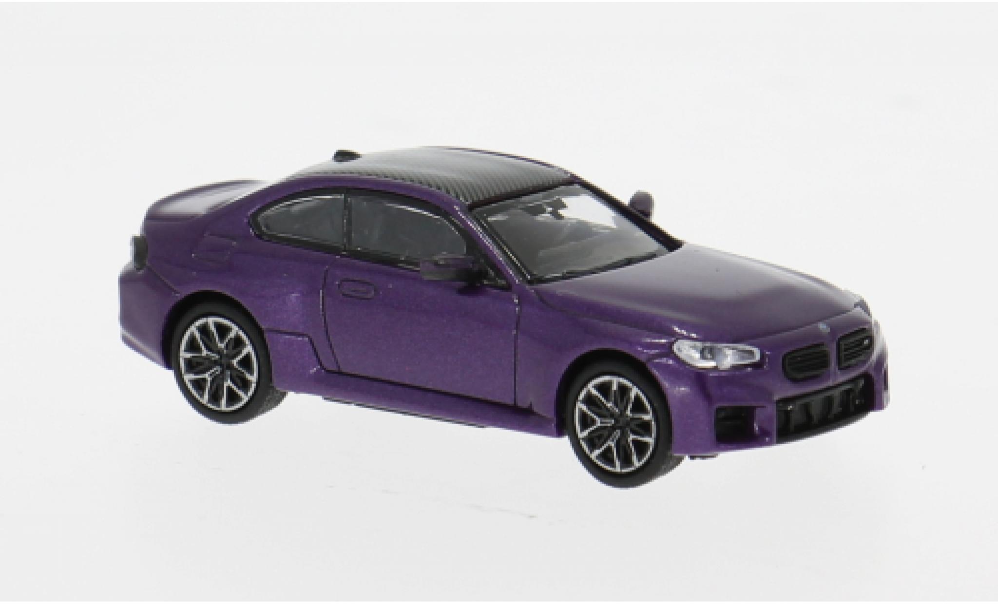Bmw M2 1/87 Minichamps violett 2023 1:87 coche miniatura