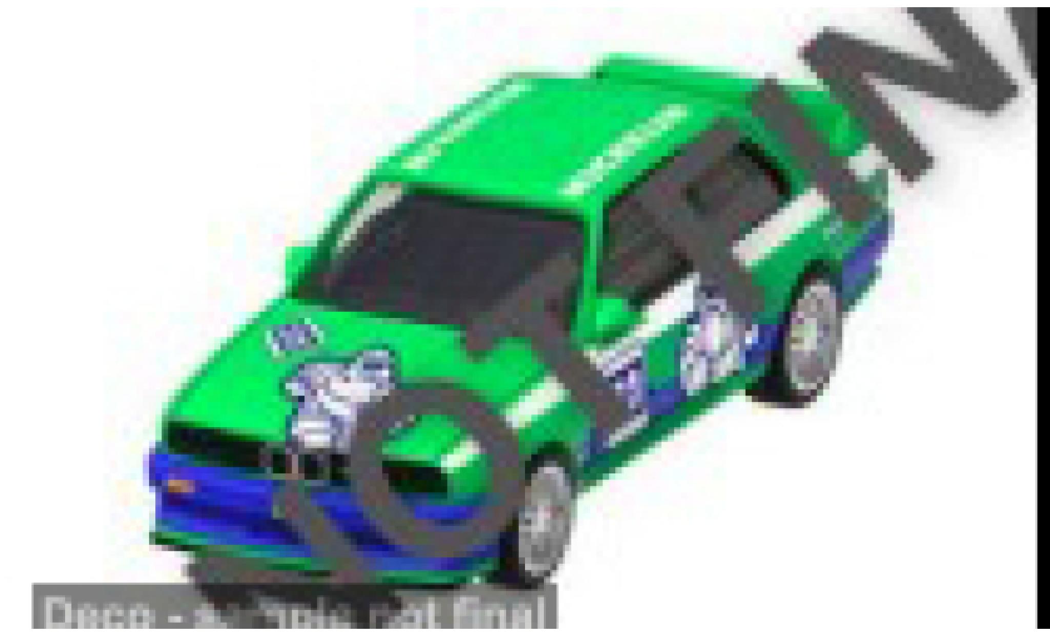 Bmw M3 1/64 Majorette gr&uuml;n 1986 1:64 coche miniatura