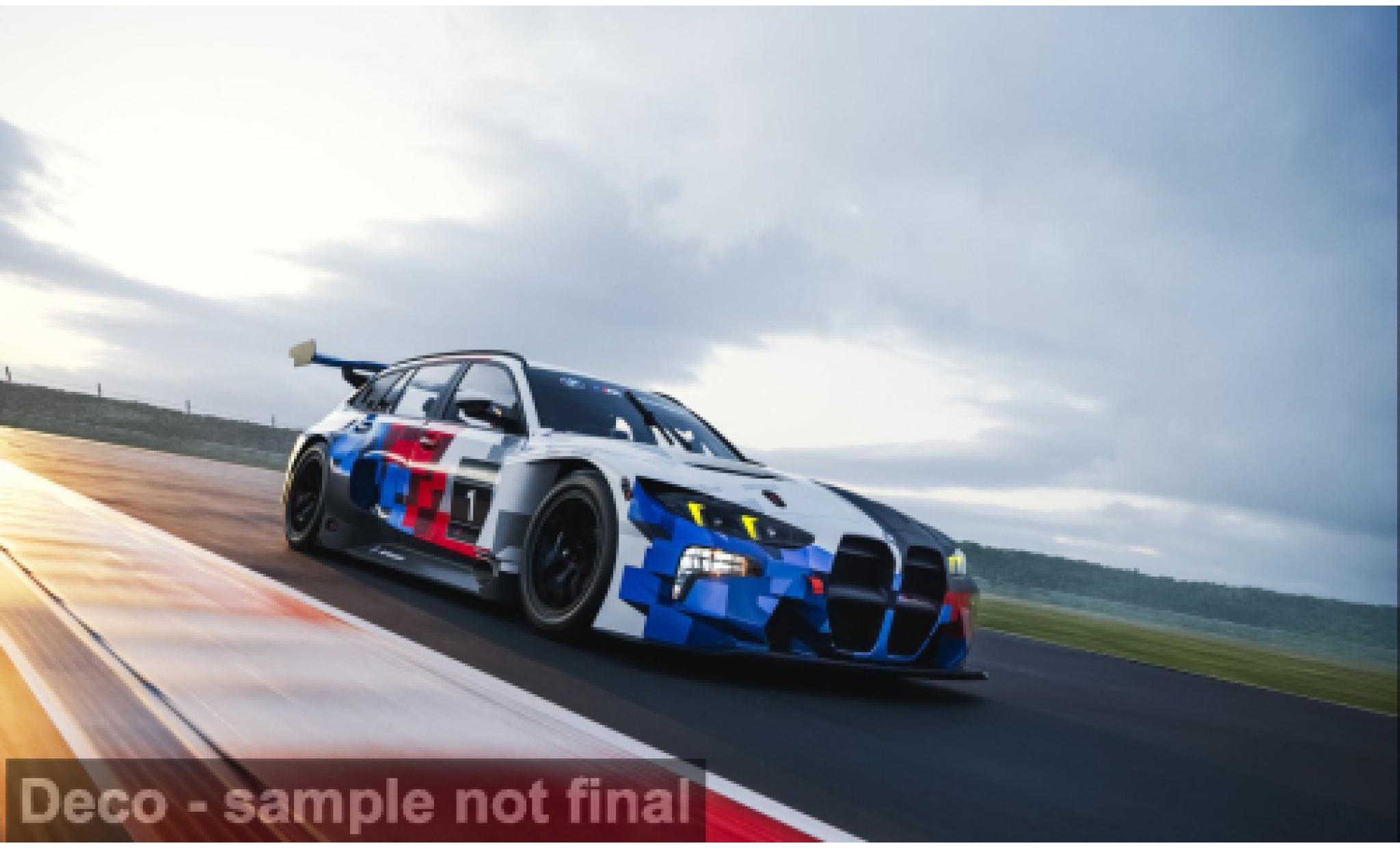 BMW M3 1/64 Minichamps Touring 24H 2025 April Fools Day/ Inception Design 1:64 coche miniatura