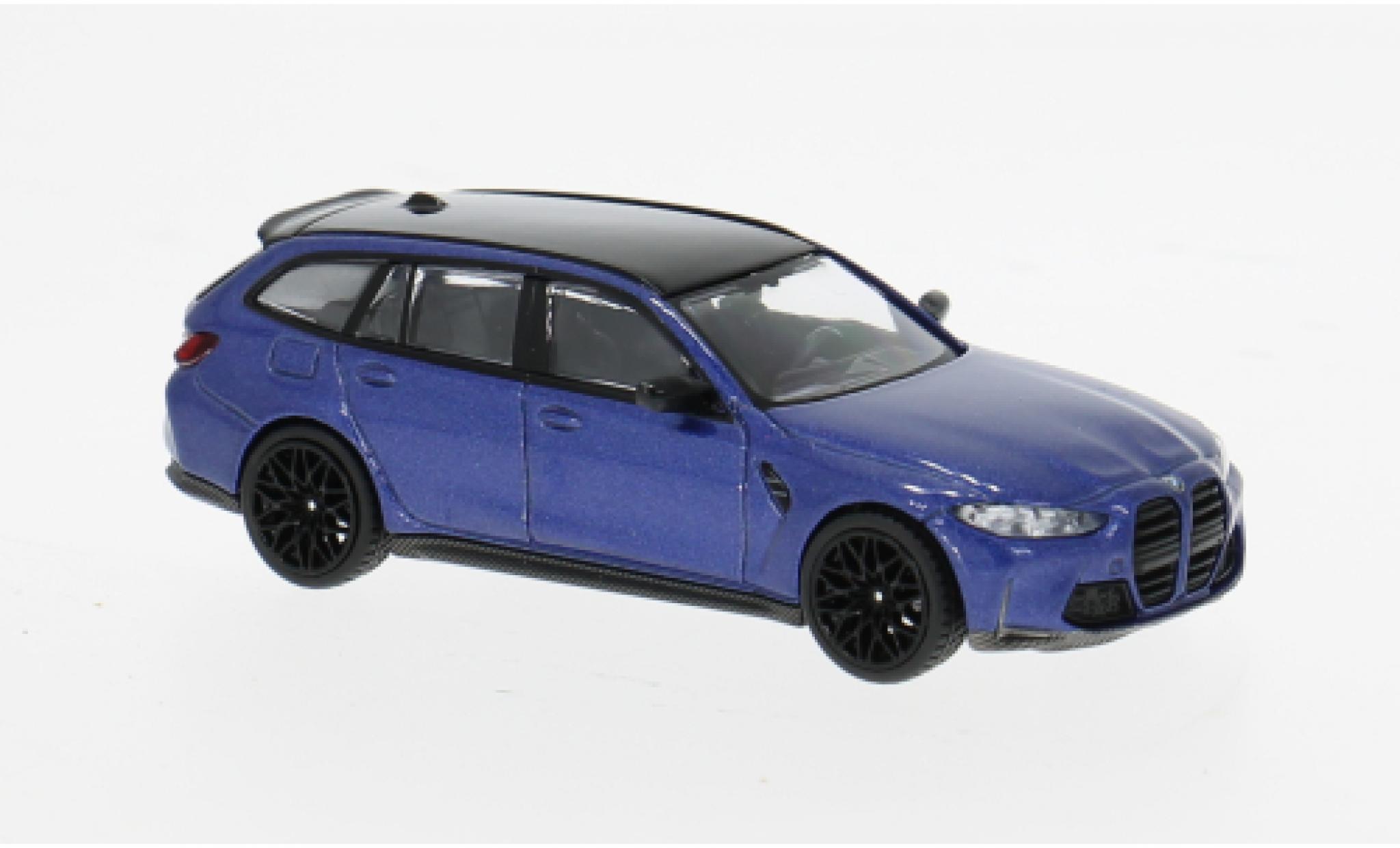 Bmw M3 1/64 Mini GT Touring blau 2023 1:64 coche miniatura