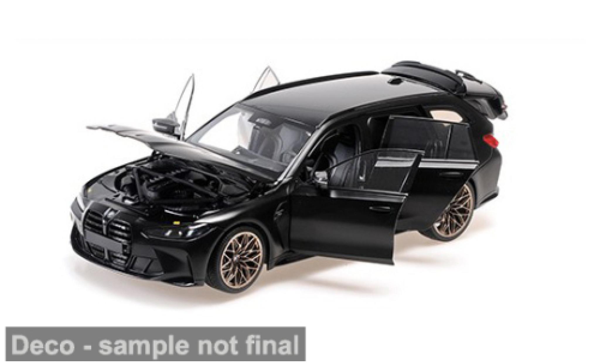 Bmw M3 1/18 Minichamps Touring schwarz 2024 1:18 coche miniatura