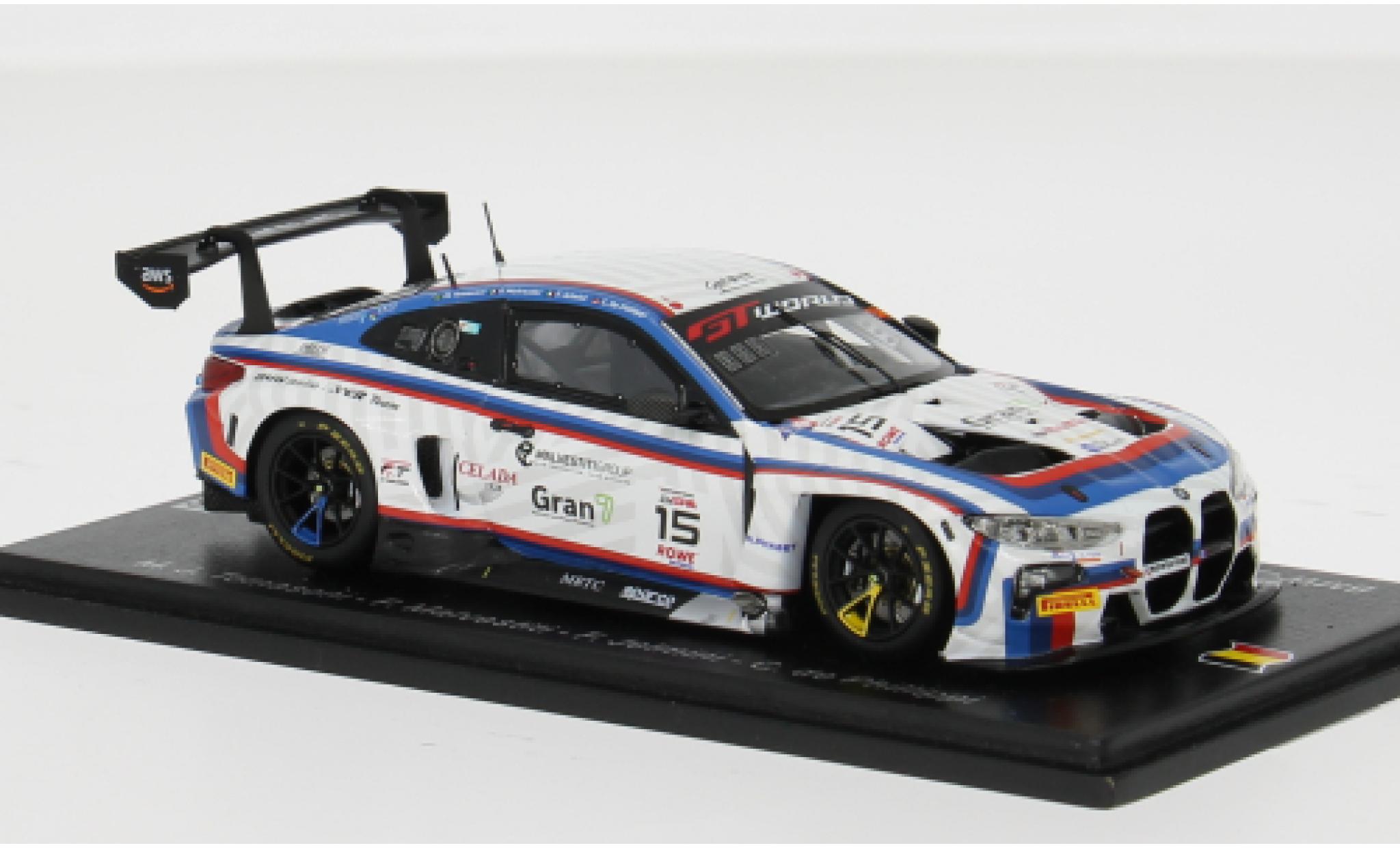 Bmw M4 1/43 Spark GT3 EVO 24h Spa 2025 Italia Ceccato Racing #15 M.J.Tomasoni/F.Malvestiti 1:43 coche miniatura