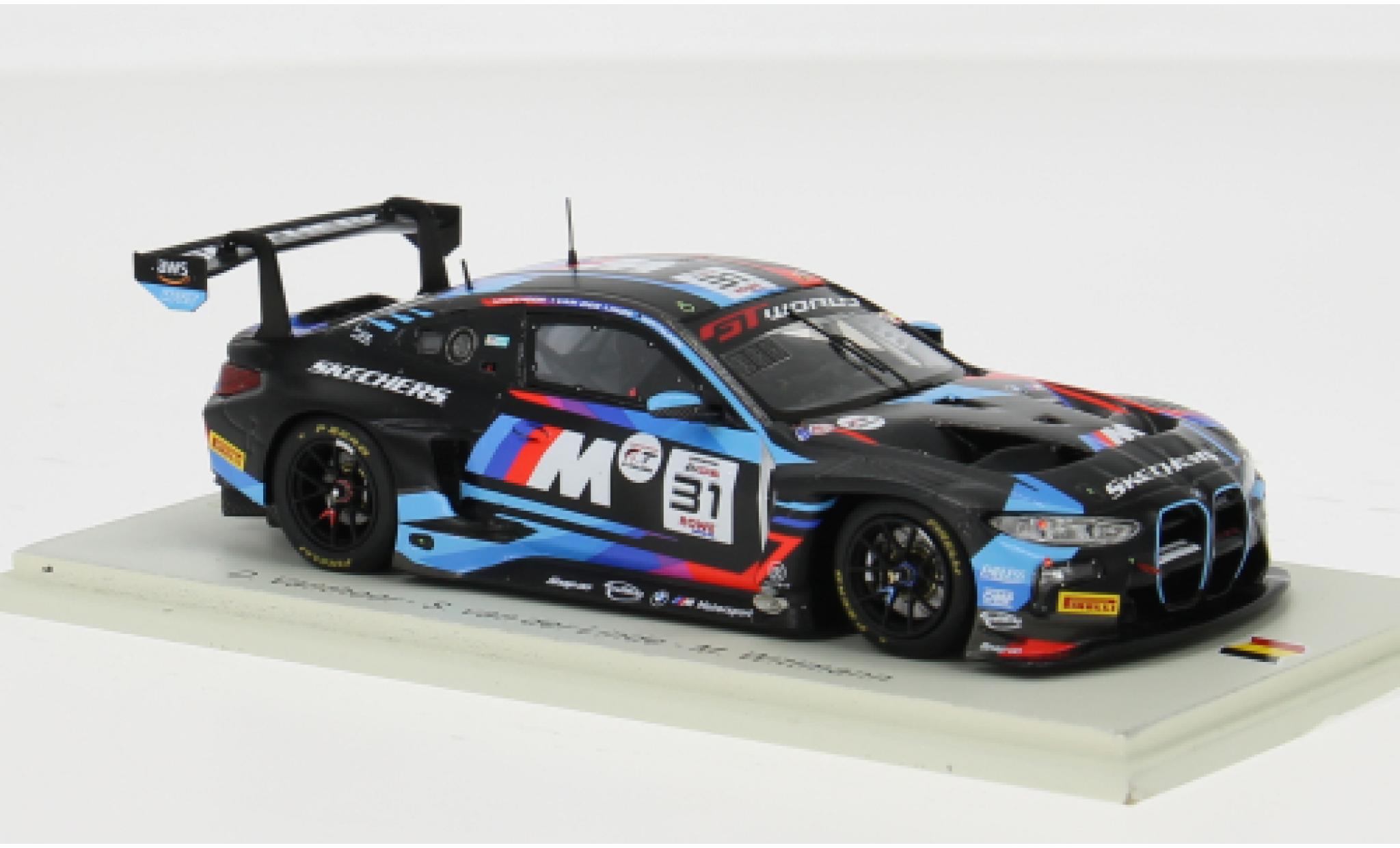 Bmw M4 1/43 Spark GT3 EVO 24h Spa 2025 Team WRT #31 U.de Wilde/C.Weerts 1:43 coche miniatura
