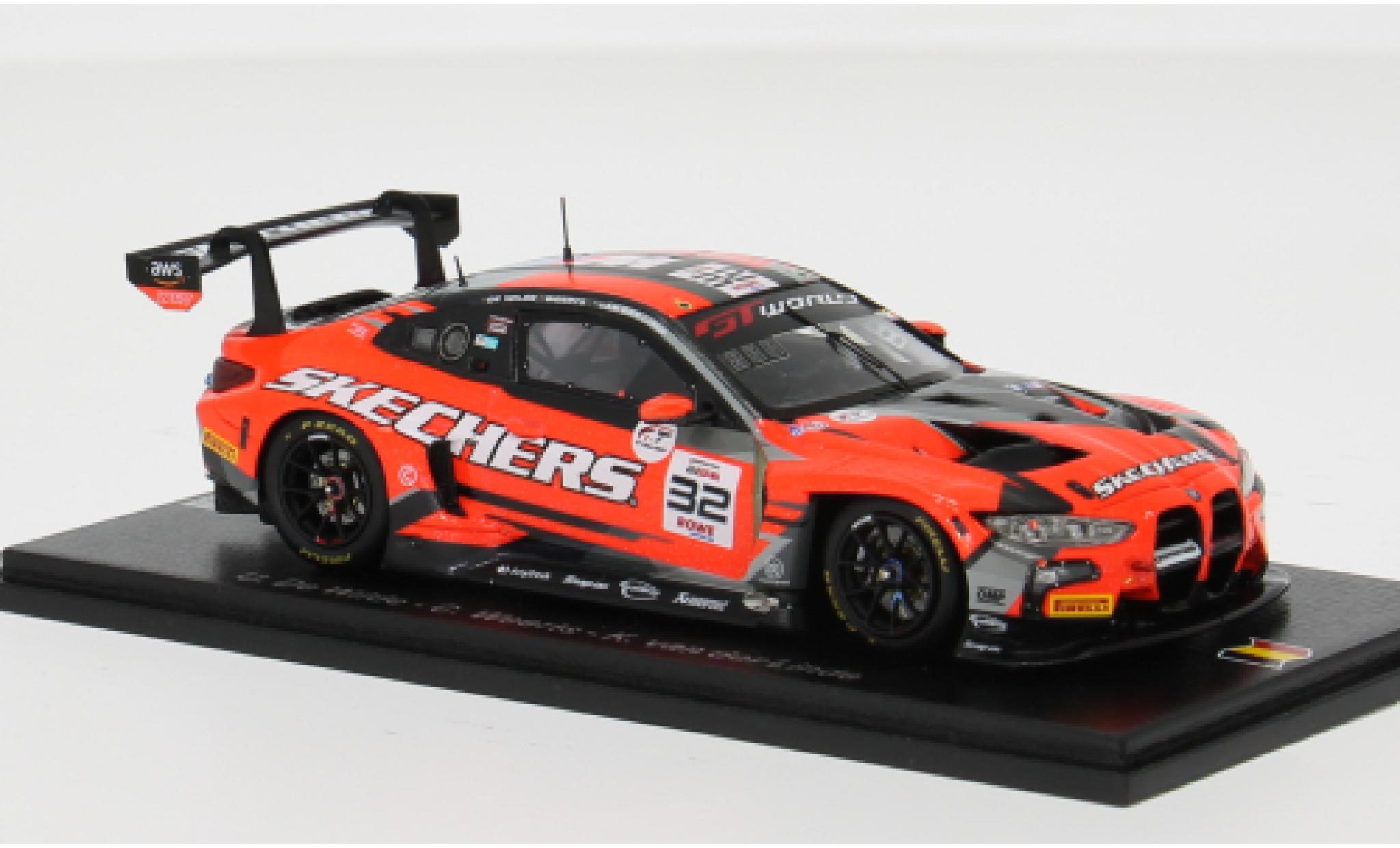 Bmw M4 1/43 Spark GT3 EVO 24h Spa 2025 Team WRT #32 U.de Wilde/C.Weerts 1:43 coche miniatura